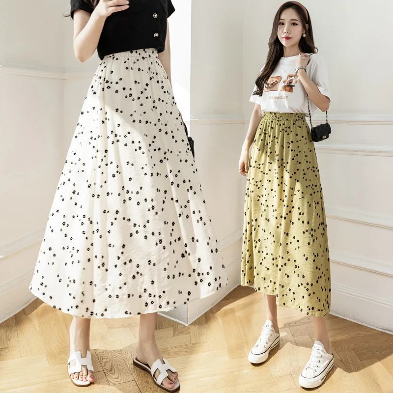 Vintage Summer Dresses Woman 2022 Female A-line Chiffon Floral Printed Long Skirt with Liner Women Casual Elegant Clothing Mujer
Vintage Summer Dresses Woman 2022 Female A-line Chiffon Floral Printed Long Skirt with Liner Women Casual Elegant Clothing Mujer