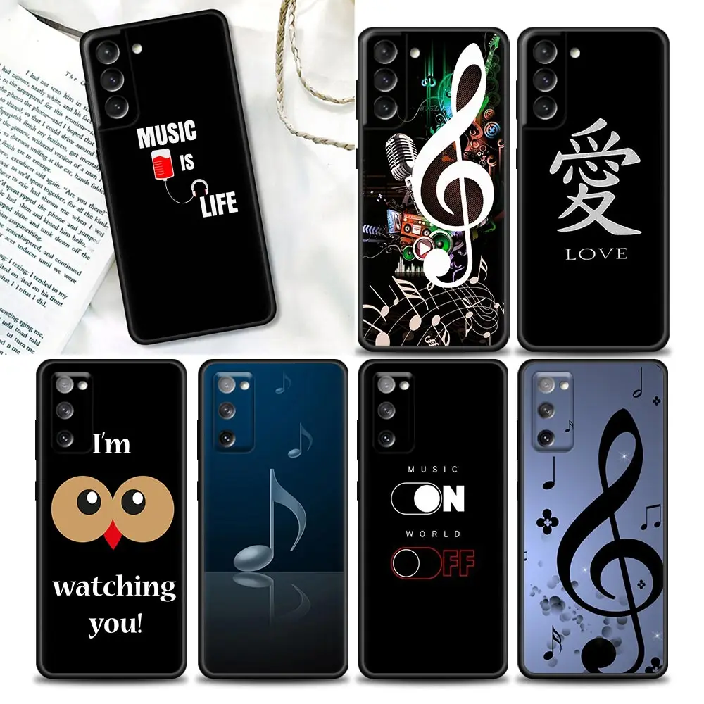 Phone Case for Samsung Galaxy S22 S7 S8 S9 S10e S21 S20 Fe Plus Ultra 5G Soft Silicone Case Cover Music is the charge of life
Phone Case for Samsung Galaxy S22 S7 S8 S9 S10e S21 S20 Fe Plus Ultra 5G Soft Silicone Case Cover Music is the charge of life