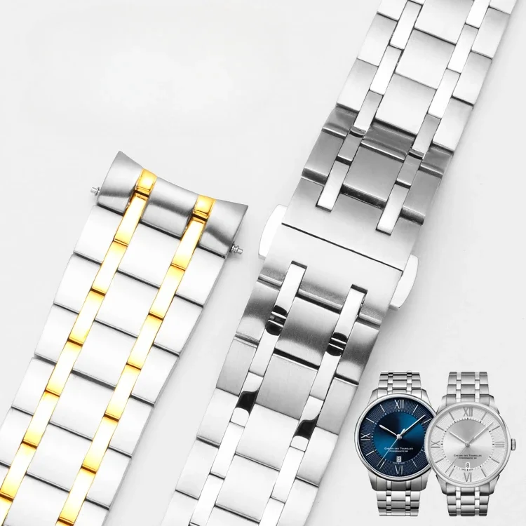 Ремешок из нержавеющей стали для часов Tissot Duruer T099, противоаллергенные аксессуары для мужчин, 1853 оригинал, замена T099407a/207A
Ремешок из нержавеющей стали для часов Tissot Duruer T099, противоаллергенные аксессуары для мужчин, 1853 оригинал, замена T099407a/207A