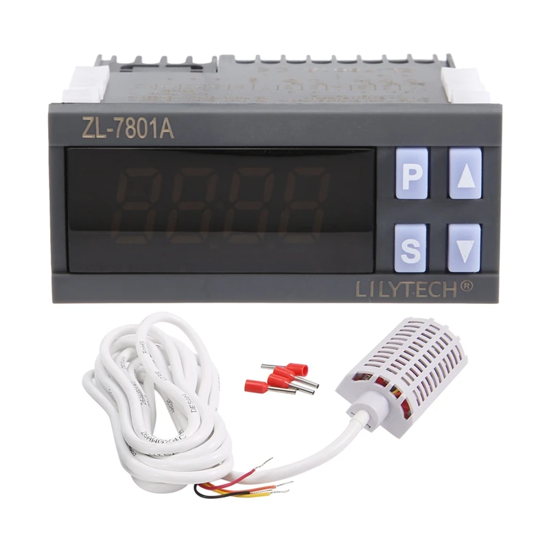 LILYTECH ZL-7801A, Universal, General, Temperature And Humidity Controller, Thermostat And Hygrostat, Thermistat Thermostat
LILYTECH ZL-7801A, Universal, General, Temperature And Humidity Controller, Thermostat And Hygrostat, Thermistat Thermostat