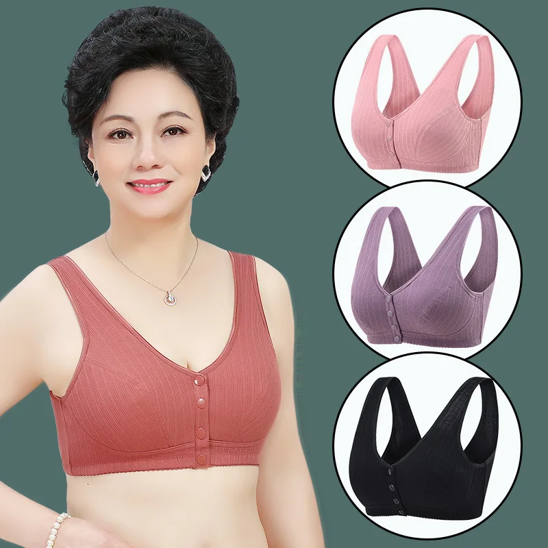 Новый хлопковый бюстгальтер 36-48 B/C/D для женщин, удобный бюстгальтер для мам среднего возраста, женское нижнее белье для отдыха, бюстгальтер пуш-ап
Новый хлопковый бюстгальтер 36-48 B/C/D для женщин, удобный бюстгальтер для мам среднего возраста, женское нижнее белье для отдыха, бюстгальтер пуш-ап