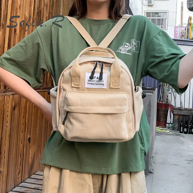 Mini New Canvas Schoolgirl Canvas Shoulder Messenger Zip Canvas Bags Multiple Zipper Pockets Women Multifunctional Handbags
Mini New Canvas Schoolgirl Canvas Shoulder Messenger Zip Canvas Bags Multiple Zipper Pockets Women Multifunctional Handbags