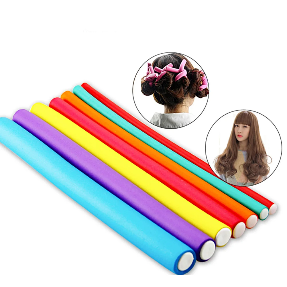 20 Pcs Hair Curling Sponge Cold Wave Rollers Rods Flexible Spiral Curls Long Self Curler
20 Pcs Hair Curling Sponge Cold Wave Rollers Rods Flexible Spiral Curls Long Self Curler