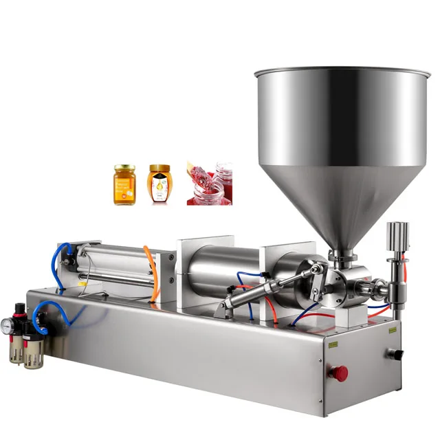 Mixing With Heater Filler Very Viscous Material Paste Sugar Chocolate Sauce Packaging Equipment Bottle Filling Machine
Mixing With Heater Filler Very Viscous Material Paste Sugar Chocolate Sauce Packaging Equipment Bottle Filling Machine