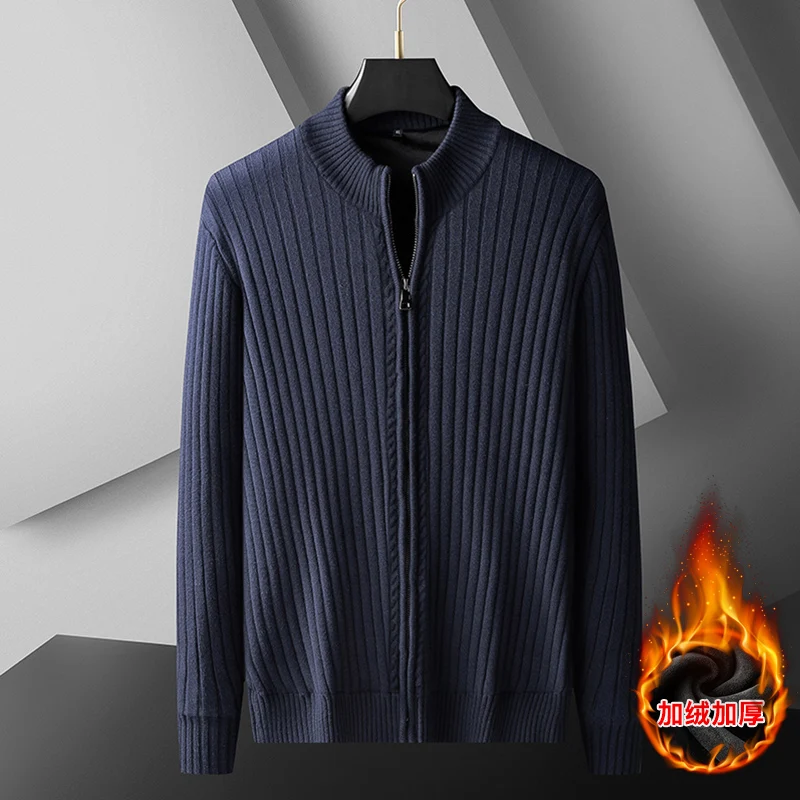 Black Men Cardigan Plus Size 5XL 6XL 7XL Winter Fleece Keep Warm Men Knitted Sweater Casual Classic Loose Fat Cardigan Coats
Black Men Cardigan Plus Size 5XL 6XL 7XL Winter Fleece Keep Warm Men Knitted Sweater Casual Classic Loose Fat Cardigan Coats