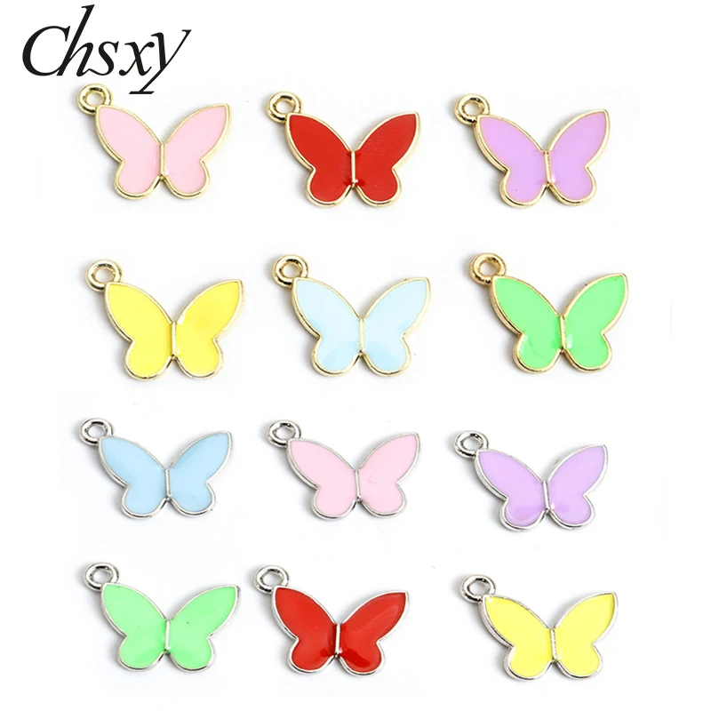 20pcs Enamel Butterfly Charms Colourful Pendant DIY Jewelry Making Bracelet Necklace Earring Handmade Findings Accessories Charm
20pcs Enamel Butterfly Charms Colourful Pendant DIY Jewelry Making Bracelet Necklace Earring Handmade Findings Accessories Charm