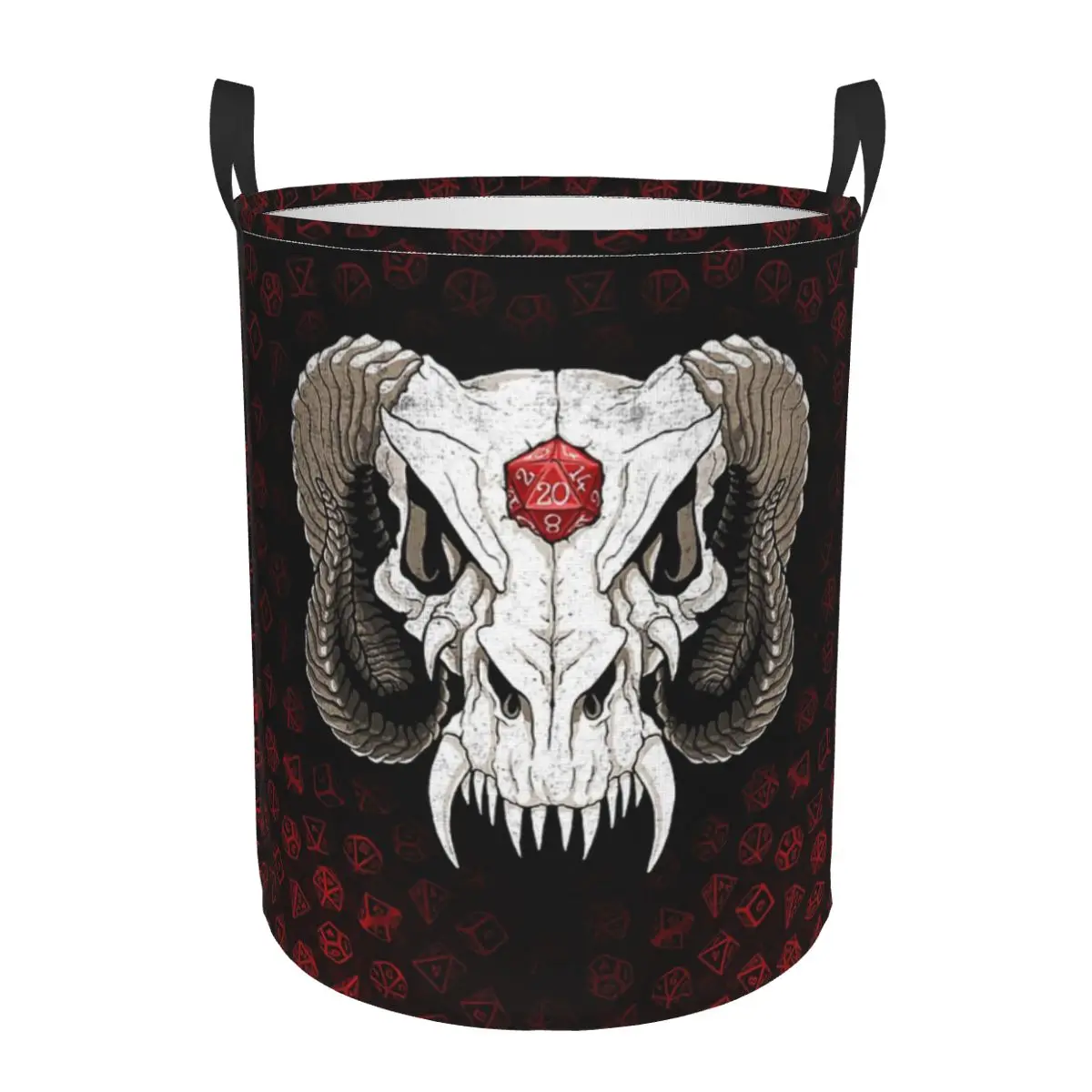 Dragon Skull D20 Dirty Laundry Basket Waterproof Home Organizer Basket Clothing Kids Toy Storage Basket
Dragon Skull D20 Dirty Laundry Basket Waterproof Home Organizer Basket Clothing Kids Toy Storage Basket