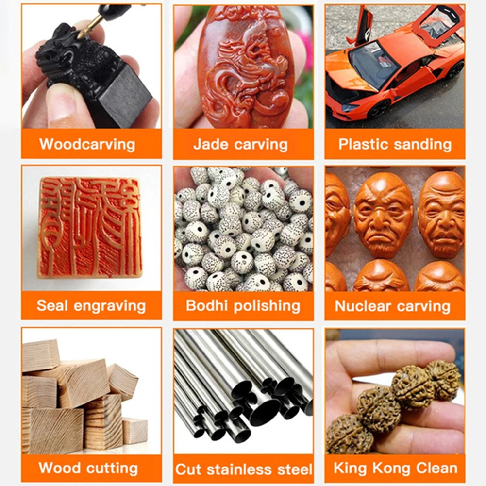 40pcs/set Mini Electric Drill Multi Rotary Tool For Diamond Resin Glass Ceramic Tile Accessories Grinding Polishing Tools
40pcs/set Mini Electric Drill Multi Rotary Tool For Diamond Resin Glass Ceramic Tile Accessories Grinding Polishing Tools