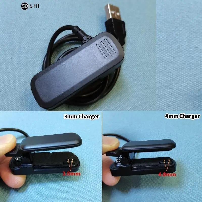 Smart Watch 2Pin Charger Clip 4mm 3mm Universal Charging Dock Cable For Smart Bracelet Wristband
Smart Watch 2Pin Charger Clip 4mm 3mm Universal Charging Dock Cable For Smart Bracelet Wristband