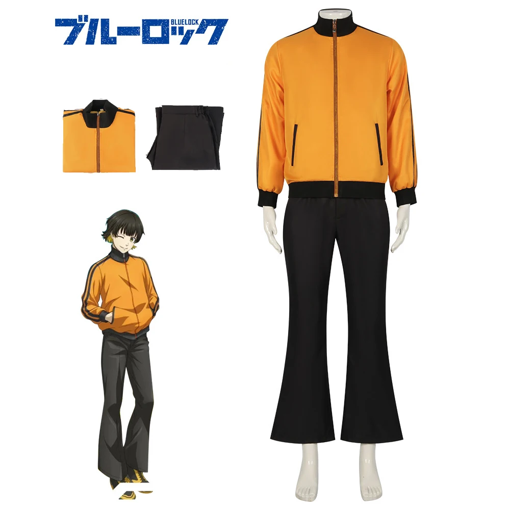 Anime BLUE LOCK Bachira Meguru Cosplay Costumes Tops Pants Outfit Leisure Sportswear Carnival Halloween ComiCon Uniform
Anime BLUE LOCK Bachira Meguru Cosplay Costumes Tops Pants Outfit Leisure Sportswear Carnival Halloween ComiCon Uniform