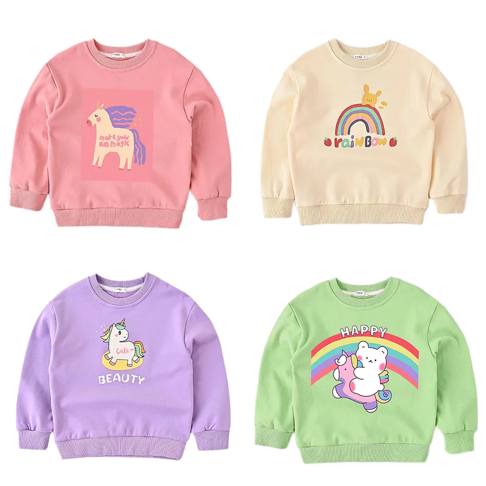 Baby Girl Boy Sweatshirt Autumn Children Clothes Toddler Cartoon Unicorn Rainbow Print Hoodie Cute Kids Clothes 2 to 8 Years Old
Baby Girl Boy Sweatshirt Autumn Children Clothes Toddler Cartoon Unicorn Rainbow Print Hoodie Cute Kids Clothes 2 to 8 Years Old