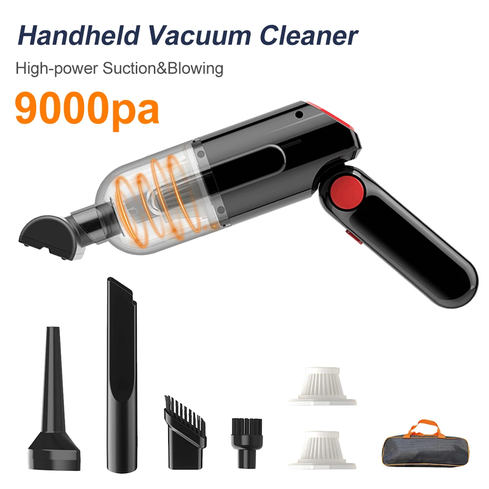 Car Vacuum Cleaner 98000PA High Powerful Cleaning Machine120W Cordless USB Rechargeable Vacuum Cleaner For Car Home Office
Car Vacuum Cleaner 98000PA High Powerful Cleaning Machine120W Cordless USB Rechargeable Vacuum Cleaner For Car Home Office