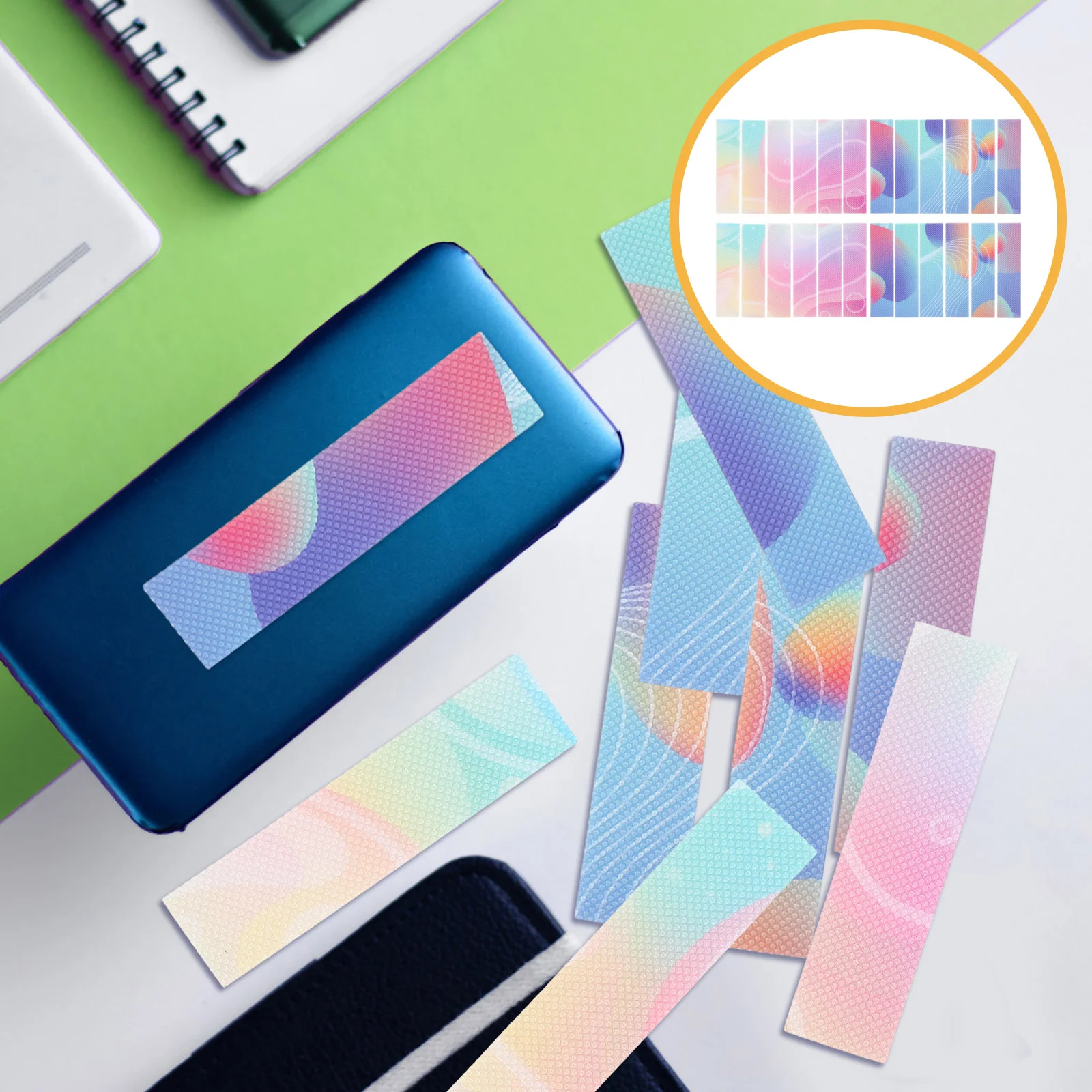 24 Sheets Cute Textured Strips Colored Binders Anxiety Stickers Sensory Reducing Strip Aldult Strips Pvc Calm
24 Sheets Cute Textured Strips Colored Binders Anxiety Stickers Sensory Reducing Strip Aldult Strips Pvc Calm