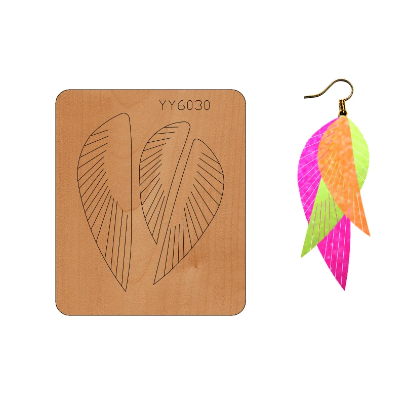 Earring mold knife model YY6030 is suitable for all cutting machines on the market die cuts
Earring mold knife model YY6030 is suitable for all cutting machines on the market die cuts