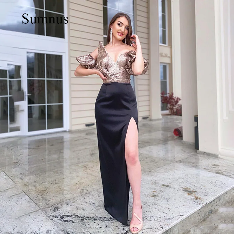 Packwork Sexy Slit Evening Dress Sweetheart Detachable Sleeve Sequined Party Gown Floor Length Wedding Party Dresses 2022
Packwork Sexy Slit Evening Dress Sweetheart Detachable Sleeve Sequined Party Gown Floor Length Wedding Party Dresses 2022