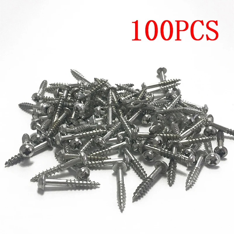 100PCs Screws High Strength Self-Tapping Screws For Pocket Hole Jigging Woodworking ST4-27 25mm / ST4-30 27mm Zinc Plated New✅
100PCs Screws High Strength Self-Tapping Screws For Pocket Hole Jigging Woodworking ST4-27 25mm / ST4-30 27mm Zinc Plated New✅