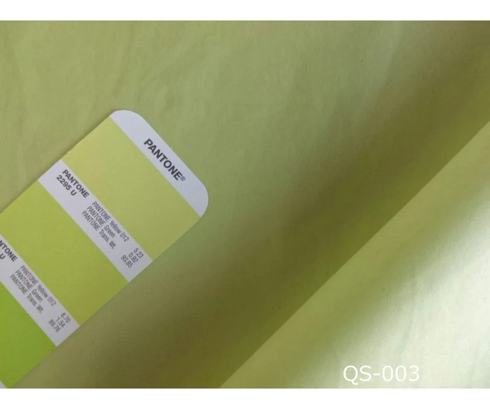250pcs 50x70cm Translucent Pale Yellow Wrapping Tissue Silk Paper Gift Packaging
250pcs 50x70cm Translucent Pale Yellow Wrapping Tissue Silk Paper Gift Packaging