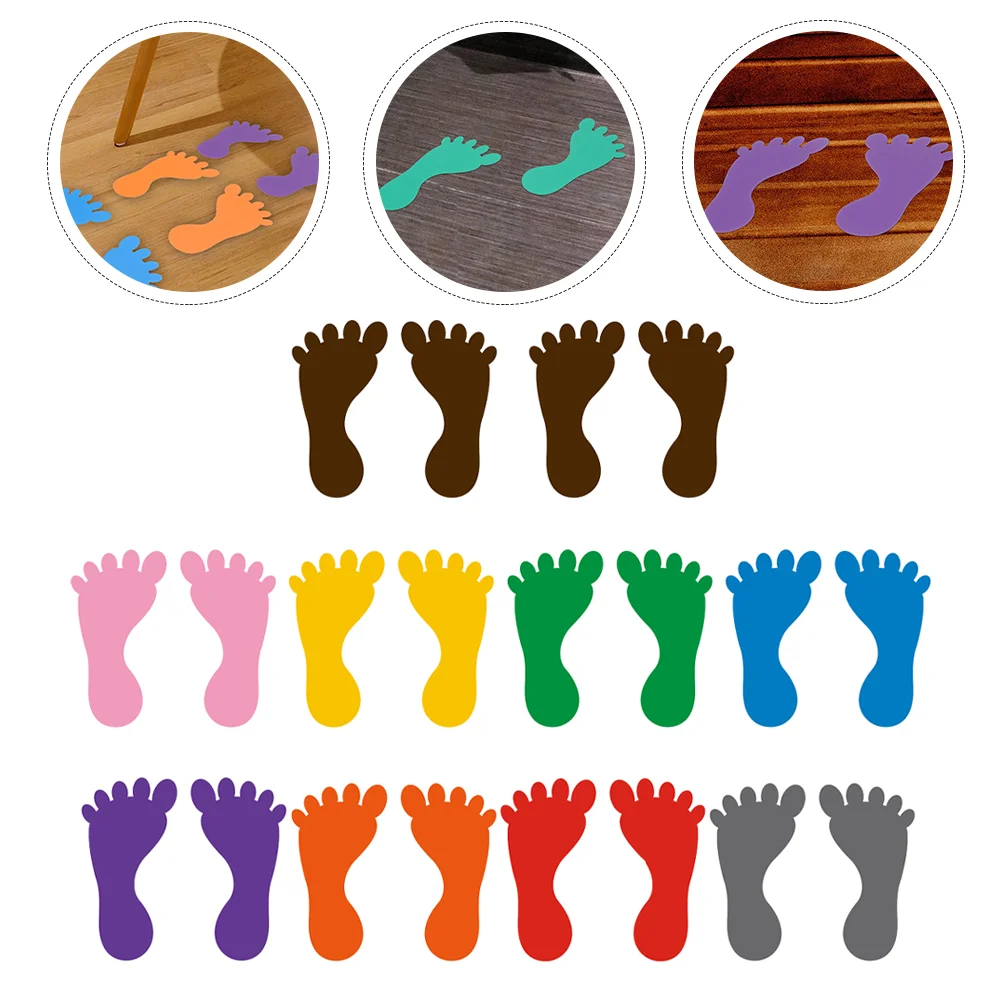 10 Pairs PVC Footprint Decals Floor Footprint Decals Kids Footprint Stickers Floor Stickers for Indoor
10 Pairs PVC Footprint Decals Floor Footprint Decals Kids Footprint Stickers Floor Stickers for Indoor