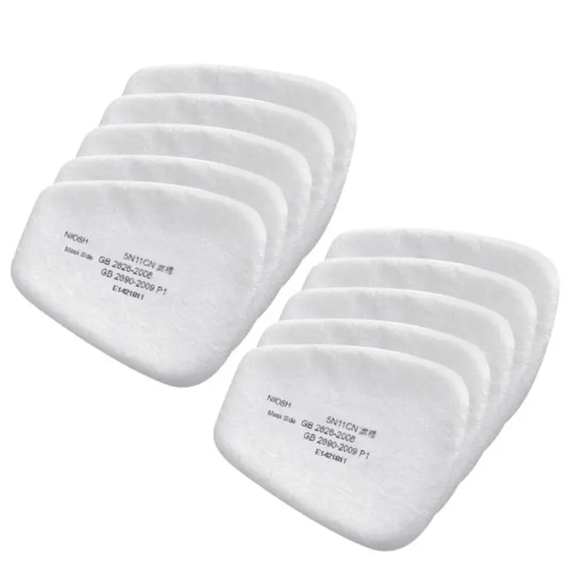 918A 10PCS 5N11 Filter Cotton Dust-proof Anti-particles Gas Cover Filter Paper Protective Face Cover Pad
918A 10PCS 5N11 Filter Cotton Dust-proof Anti-particles Gas Cover Filter Paper Protective Face Cover Pad