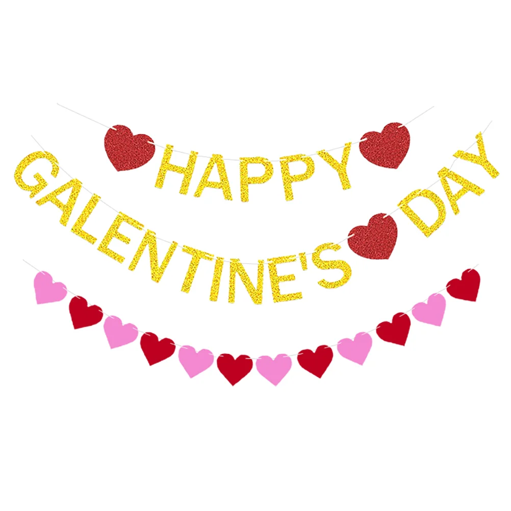 1 Set Decorative Practical Hanging Adornments Buntings for Party Proposal Home Wedding Valentine's Day
1 Set Decorative Practical Hanging Adornments Buntings for Party Proposal Home Wedding Valentine's Day