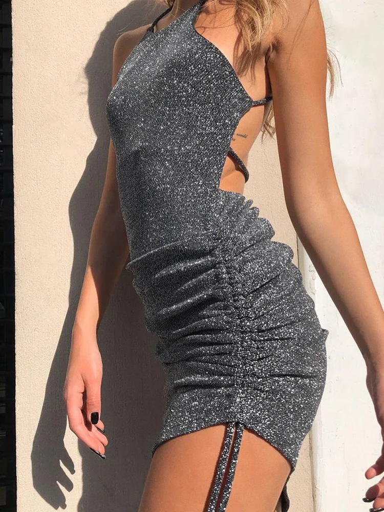 Zoctuo Women Backless Party Dress Knit Clubwear Bling Sequin Asymmetrical Sexy Bling Sequin Sleeveless Elegant Mini Dresses
Zoctuo Women Backless Party Dress Knit Clubwear Bling Sequin Asymmetrical Sexy Bling Sequin Sleeveless Elegant Mini Dresses