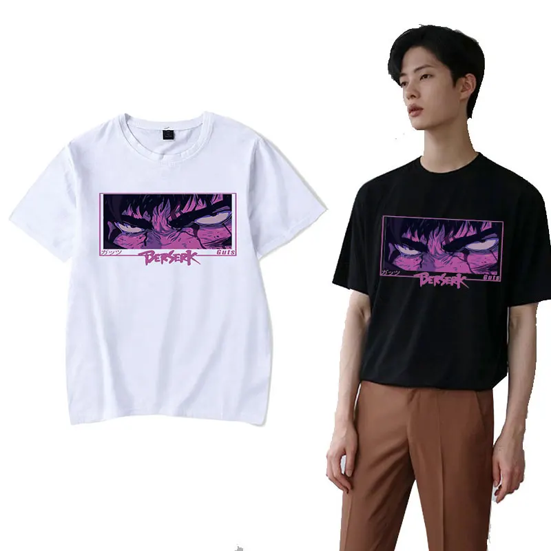 Anime Oversized T-Shirt for Men Women Cool Harajuku Eyes Print Tee Shirt Summer Berserk Guts Fashion Clothes Short Sleeve Tops
Anime Oversized T-Shirt for Men Women Cool Harajuku Eyes Print Tee Shirt Summer Berserk Guts Fashion Clothes Short Sleeve Tops