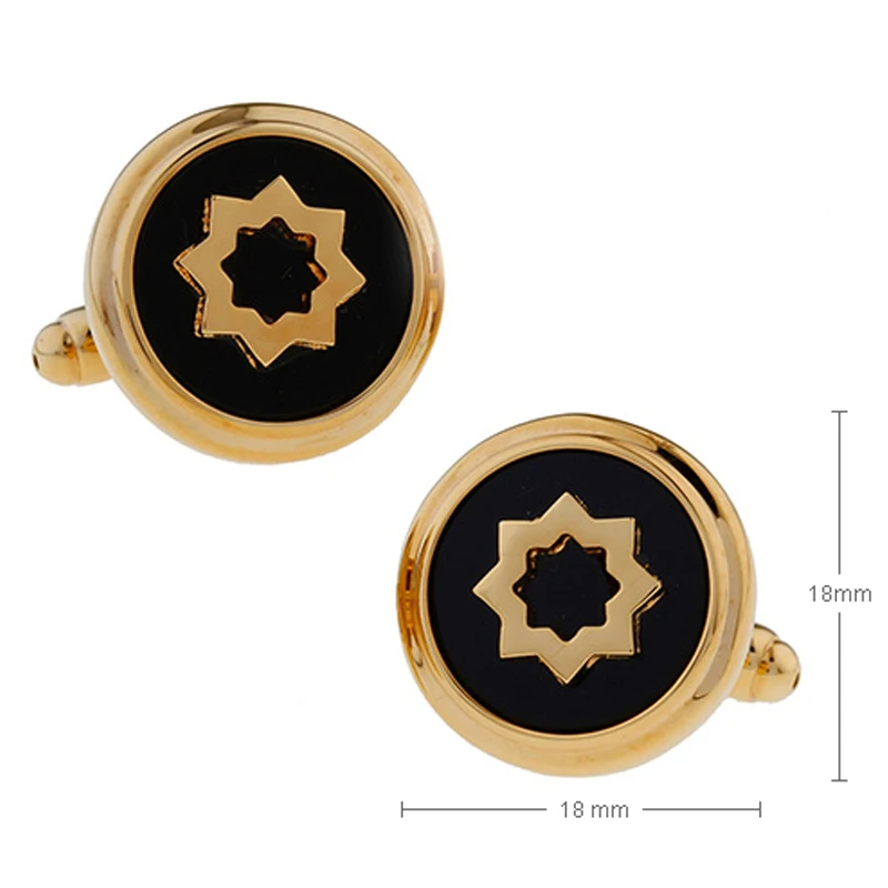 Men Round Cufflinks Boy's Cuff Link Color Glod Tuxedo Dress Shirt Jewelry Men's Business Dress Accessories 5pcs paced
Men Round Cufflinks Boy's Cuff Link Color Glod Tuxedo Dress Shirt Jewelry Men's Business Dress Accessories 5pcs paced