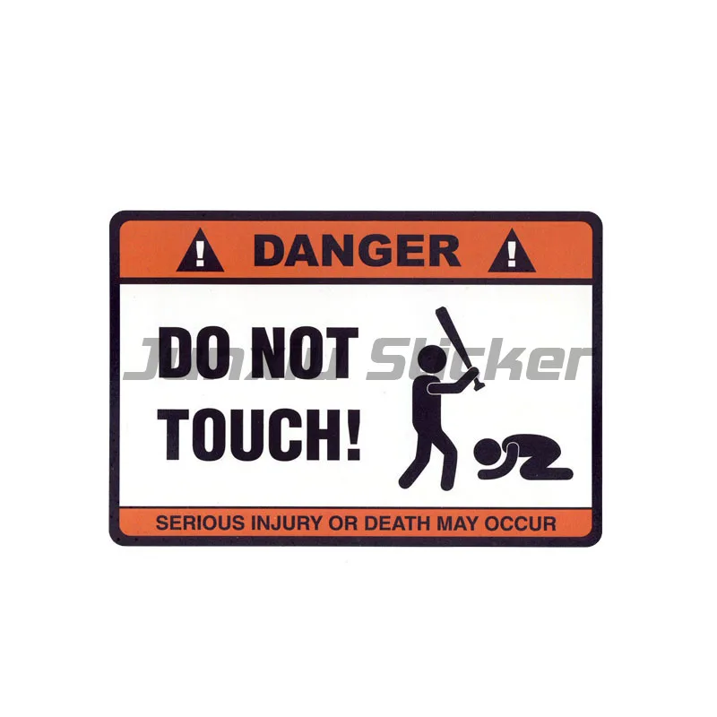 DANGER DO NOT TOUCH Car Sticker Funny Decal Cover Scratches Waterproof Anti-UV Car Window Body Decorative Stickers Accessories
DANGER DO NOT TOUCH Car Sticker Funny Decal Cover Scratches Waterproof Anti-UV Car Window Body Decorative Stickers Accessories