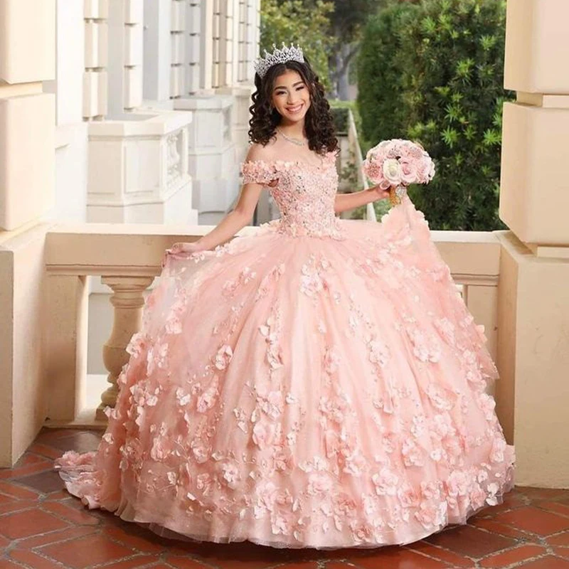 Розовые Бальные платья с сердечком, милые платья 16 Quinceanera, бальные платья с 3D цветочной аппликацией для отладки, наряды для конкурса 15 лет
Розовые Бальные платья с сердечком, милые платья 16 Quinceanera, бальные платья с 3D цветочной аппликацией для отладки, наряды для конкурса 15 лет