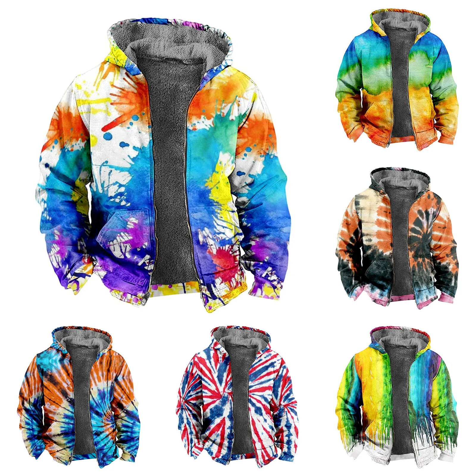 Harajuk Mens Fleece Mens Autumn And Winter Printing Hooded Pocket Zipper Plus Velvet Thick Coat Coat for Men Hi 5 Birthday Shirt
Harajuk Mens Fleece Mens Autumn And Winter Printing Hooded Pocket Zipper Plus Velvet Thick Coat Coat for Men Hi 5 Birthday Shirt