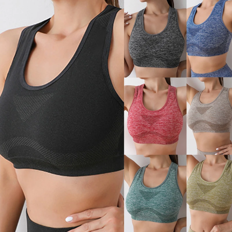Push Up Sports Bras Top Women Fitness Vest Sports Top Seamless Underwear Shockproof Yoga Bra Quick Dry Brassiere Gym Sportswear
Push Up Sports Bras Top Women Fitness Vest Sports Top Seamless Underwear Shockproof Yoga Bra Quick Dry Brassiere Gym Sportswear