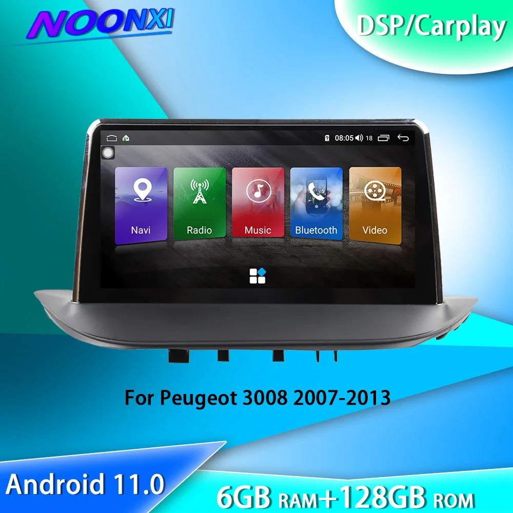6+128G Android 11 For Peugeot 3008 2007-2013 Car Multimedia Player Navigation Video DVD Radio Stereo Carplay Head Unit 2Din GPS
6+128G Android 11 For Peugeot 3008 2007-2013 Car Multimedia Player Navigation Video DVD Radio Stereo Carplay Head Unit 2Din GPS