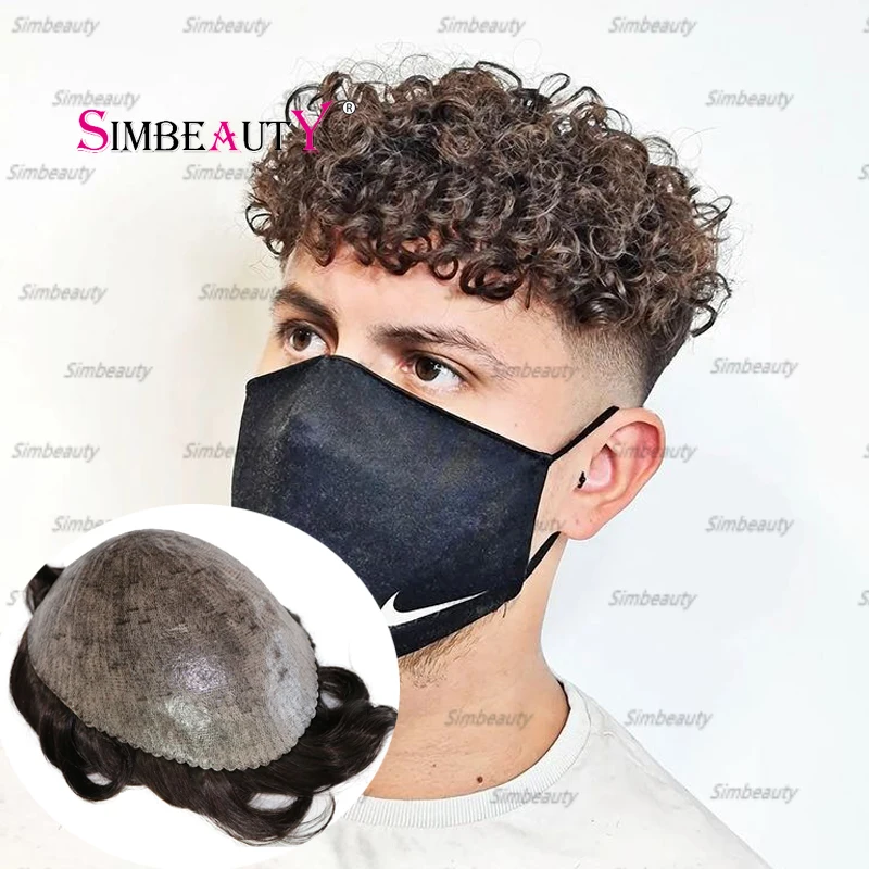 18mm Jerry Curly Brown Male Toupee 0.1mm PU Skin Base Breathable Human Hair Toupee for Men Hair Pieces Replacement System Virgin
18mm Jerry Curly Brown Male Toupee 0.1mm PU Skin Base Breathable Human Hair Toupee for Men Hair Pieces Replacement System Virgin