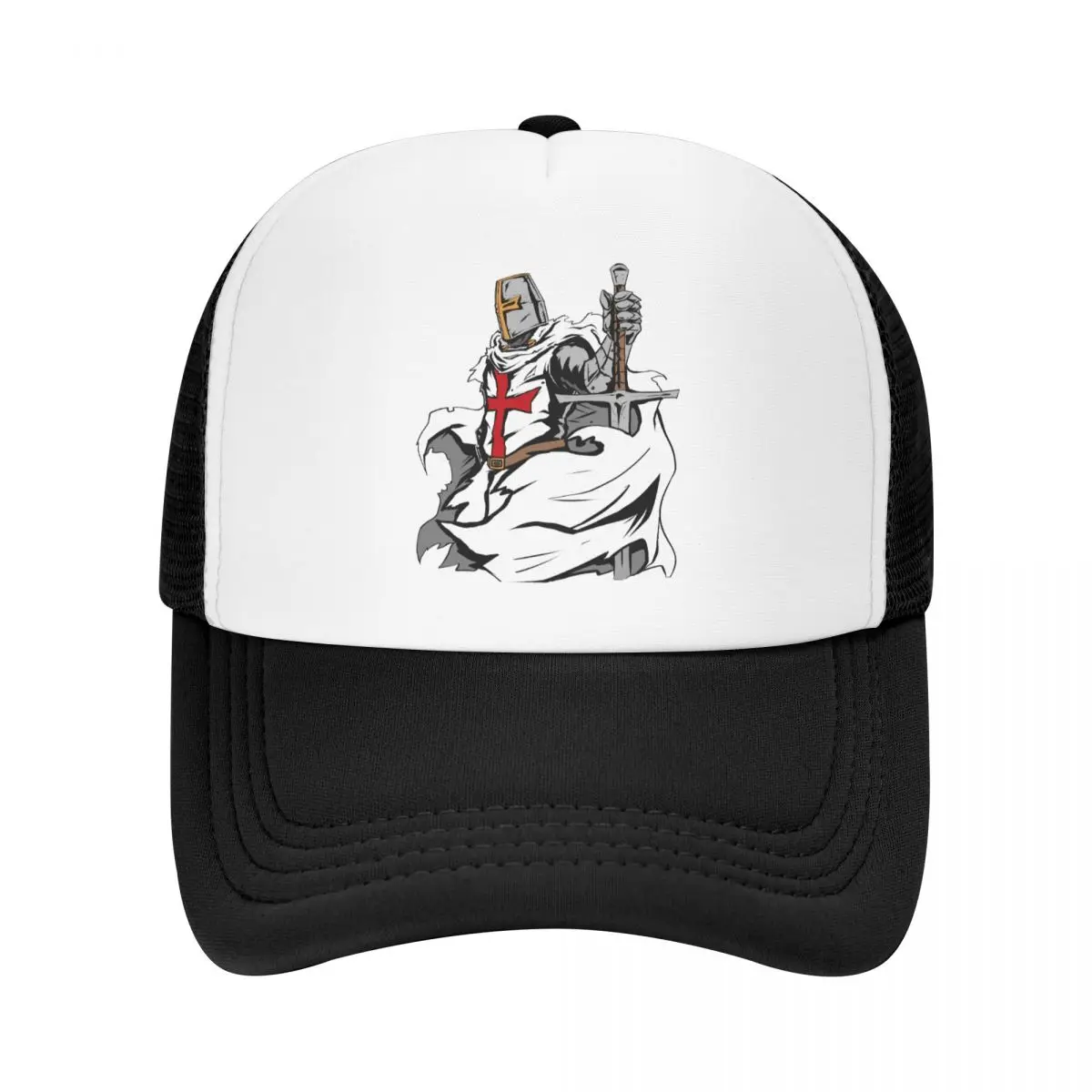 Classic Knight Templar Sword Crusader Baseball Cap Women Men Adjustable Trucker Hat Summer Hats Sports Snapback Caps
Classic Knight Templar Sword Crusader Baseball Cap Women Men Adjustable Trucker Hat Summer Hats Sports Snapback Caps