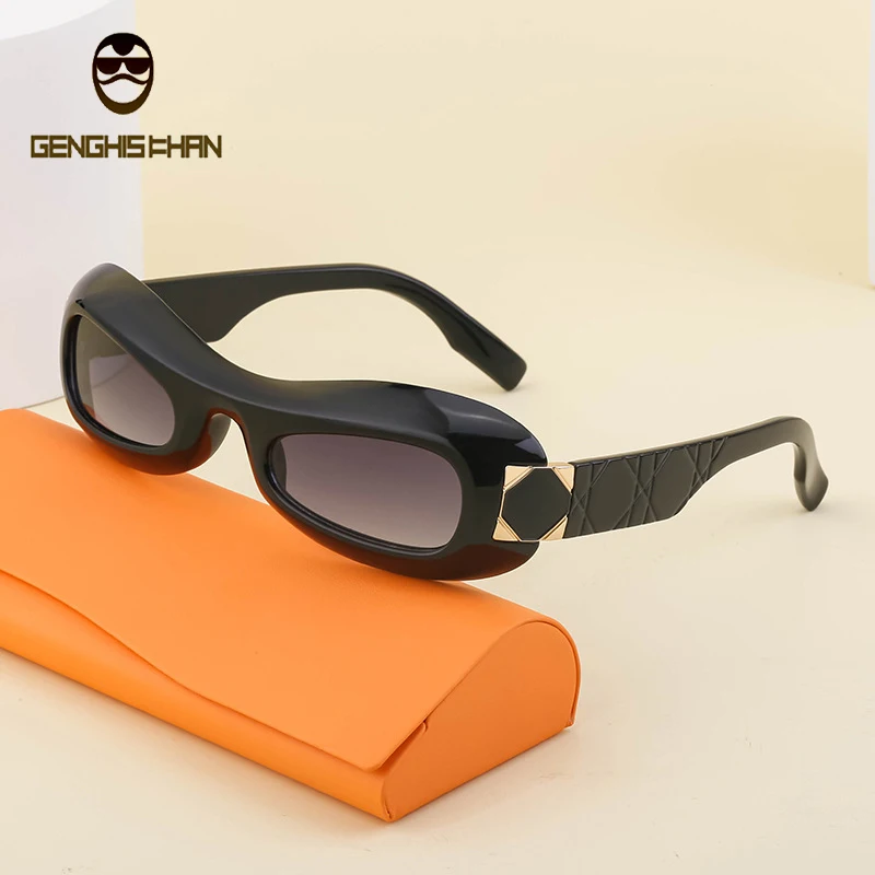 LH063 Wrap Around Thick Small Frame Punk Sun Glasses Women Luxury Y2k Shades UV400 Fashion Oval Lens Designer Sunglasses
LH063 Wrap Around Thick Small Frame Punk Sun Glasses Women Luxury Y2k Shades UV400 Fashion Oval Lens Designer Sunglasses