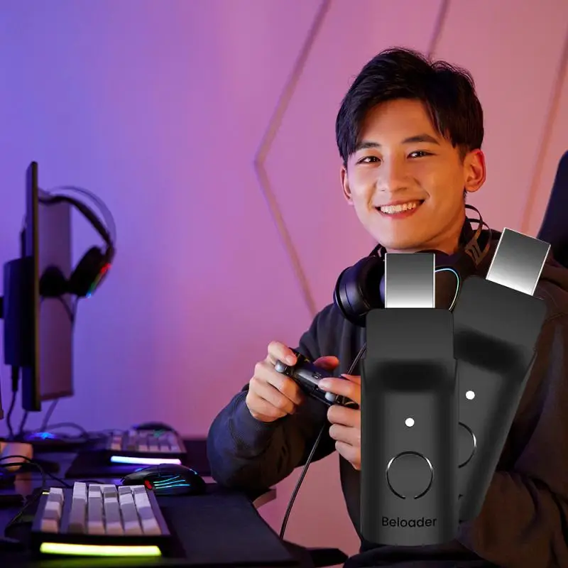 Black For PS5 All Games Controller Keyboard Mouse Converter Adapter For /SWITCH/ Gamepad Connector Beloader
Black For PS5 All Games Controller Keyboard Mouse Converter Adapter For /SWITCH/ Gamepad Connector Beloader