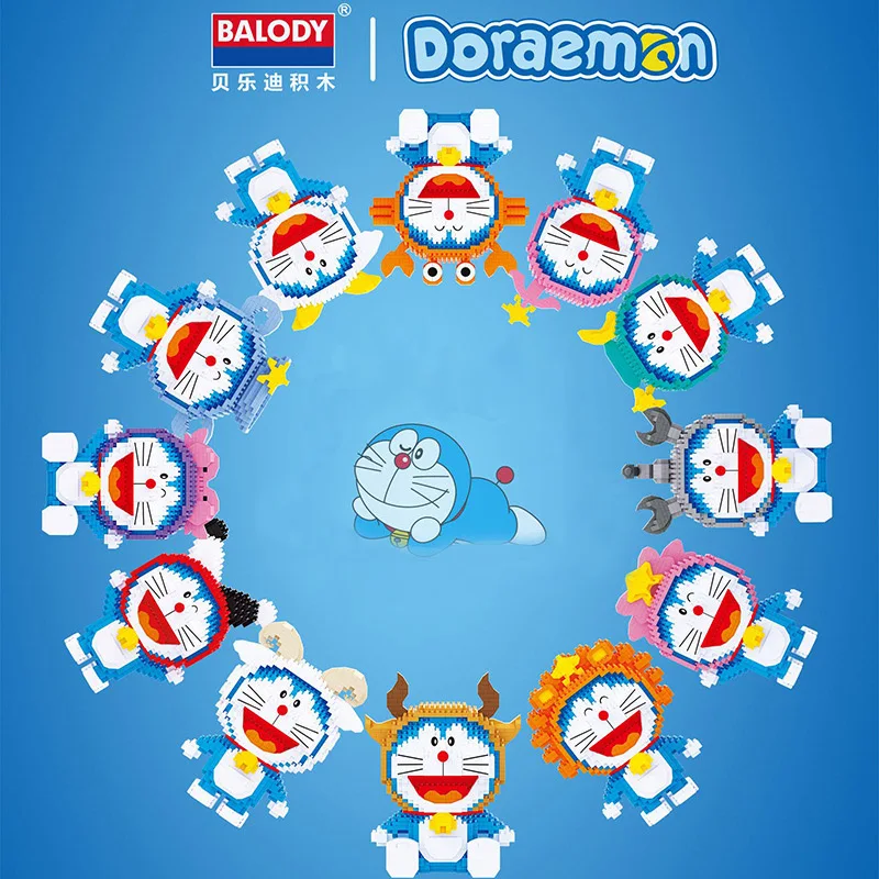 Anime Doraemon Blocks 12 Constellation Doraemon Nobita Dorayaki Shizuka Building Block Cute Model Children Birthday Gift Toys
Anime Doraemon Blocks 12 Constellation Doraemon Nobita Dorayaki Shizuka Building Block Cute Model Children Birthday Gift Toys