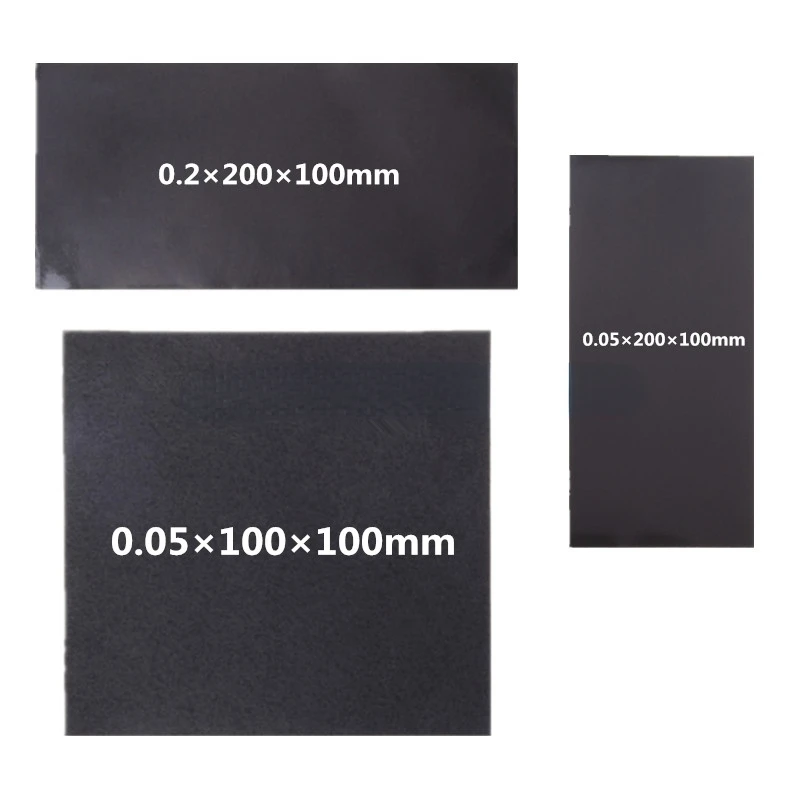 high conductivity Silicone Thermal Pad heatsink CPU Cooling pads synthetic graphite cooling film paste 100mm/200mm*100mm
high conductivity Silicone Thermal Pad heatsink CPU Cooling pads synthetic graphite cooling film paste 100mm/200mm*100mm