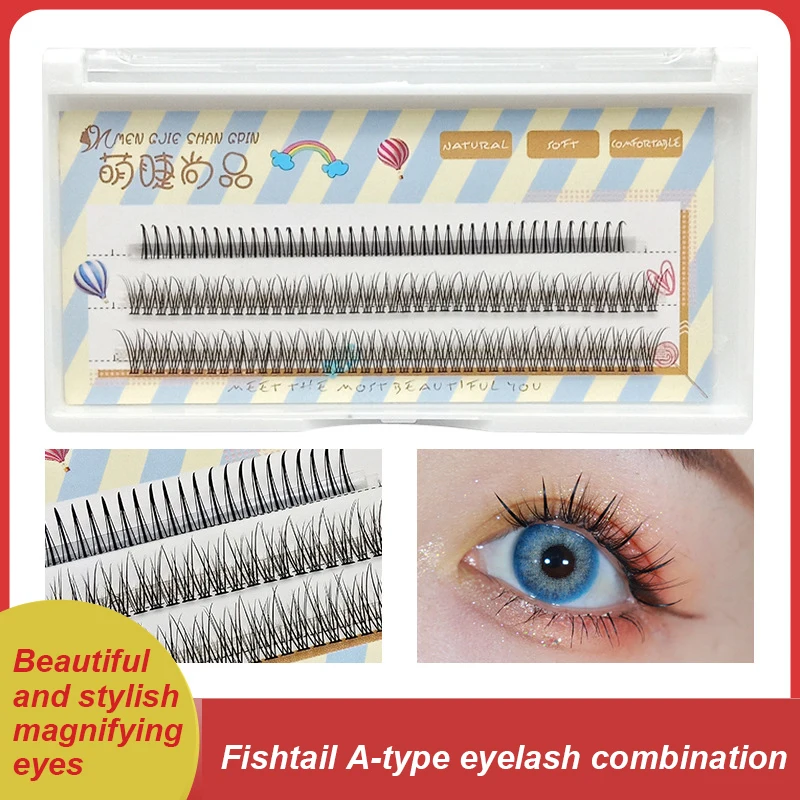 Makeup Individual Cluster EyeLashes Grafting Fake False Eyelashes Extension Fishtail Type Single Cluster Segmented Eyelashes
Makeup Individual Cluster EyeLashes Grafting Fake False Eyelashes Extension Fishtail Type Single Cluster Segmented Eyelashes