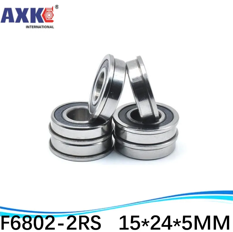 AXK Free Shipping Flange Bearing Thin Wall Deep Groove Ball Bearings Sale Price 200pcs F6802-2RS 15*24*26*5*1.1 Mm Inch Bearing
AXK Free Shipping Flange Bearing Thin Wall Deep Groove Ball Bearings Sale Price 200pcs F6802-2RS 15*24*26*5*1.1 Mm Inch Bearing