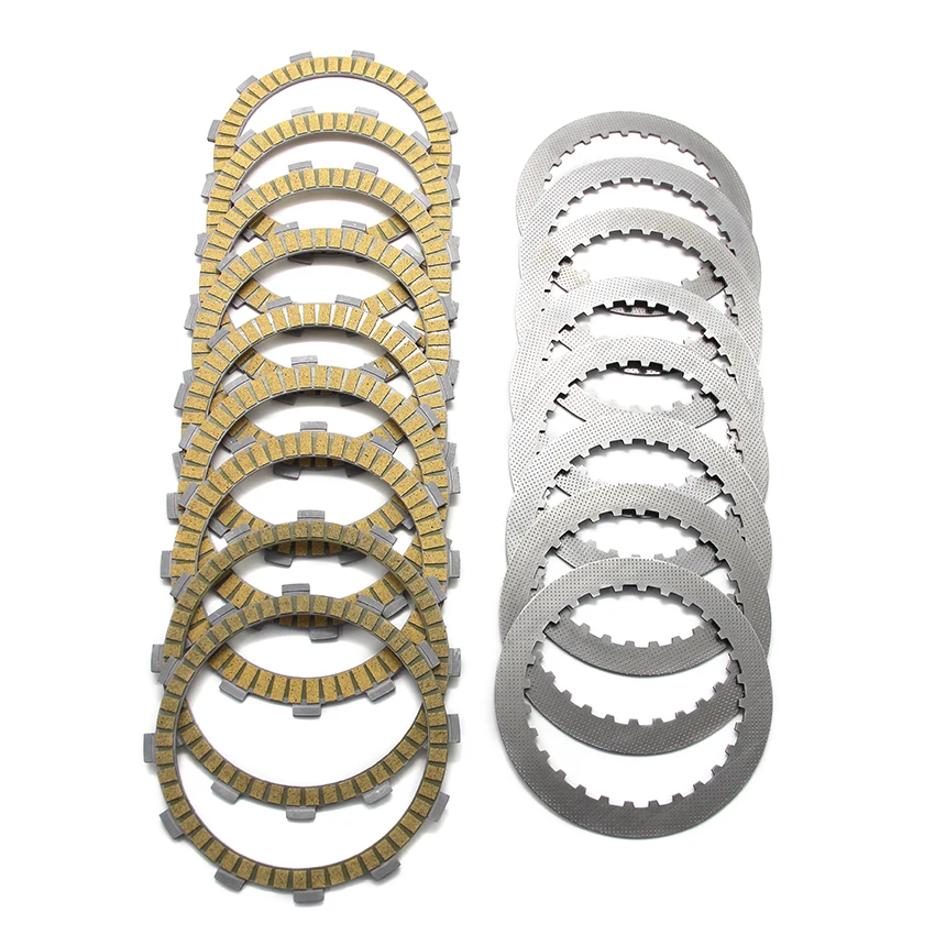 Motorcycle Clutch Friction Disc Plate Set For Honda VF1000 FE/FF/RE/RF/RG/F2F 1984-1986 22201-MM5-000 22321-MG8-000 22321-283000
Motorcycle Clutch Friction Disc Plate Set For Honda VF1000 FE/FF/RE/RF/RG/F2F 1984-1986 22201-MM5-000 22321-MG8-000 22321-283000