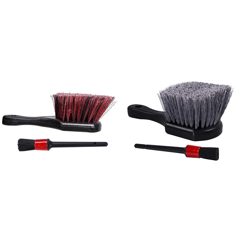 Wheel & Tire Brush, Soft Bristle Car Wash Brush, Plus Detailing Brush, Car Rim Cleaning Brush Short Handle
Wheel & Tire Brush, Soft Bristle Car Wash Brush, Plus Detailing Brush, Car Rim Cleaning Brush Short Handle