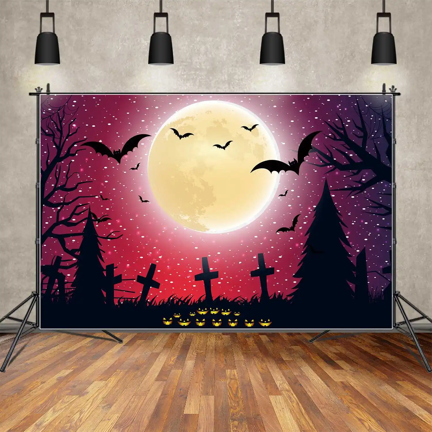 MOON.QG Backdrop Rose and Gold Halloween Glitter Moon Party Wall Photo Booth Background Tombstone Grass Tree Shadow Pumpkin Prop
MOON.QG Backdrop Rose and Gold Halloween Glitter Moon Party Wall Photo Booth Background Tombstone Grass Tree Shadow Pumpkin Prop