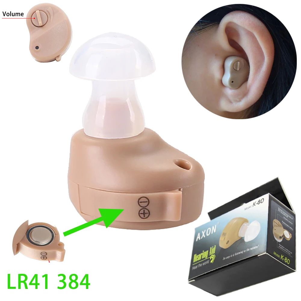 in Ear Hearing Aid LR41 Battery Common to Left and Right Adjustable Noise Reduction Early Deafness
in Ear Hearing Aid LR41 Battery Common to Left and Right Adjustable Noise Reduction Early Deafness