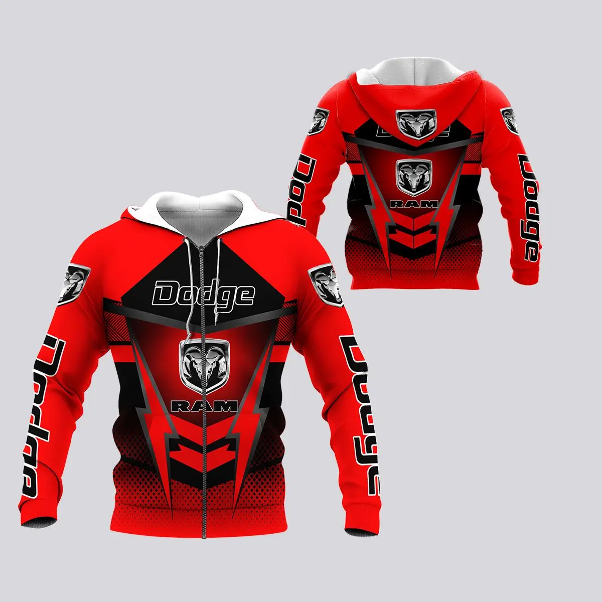 2023 Spring and Autumn Fashion Sports Leisure Street Men's and Women's Racing Jacket 3D Dodge Challenger Hoodie Zipper
2023 Spring and Autumn Fashion Sports Leisure Street Men's and Women's Racing Jacket 3D Dodge Challenger Hoodie Zipper
