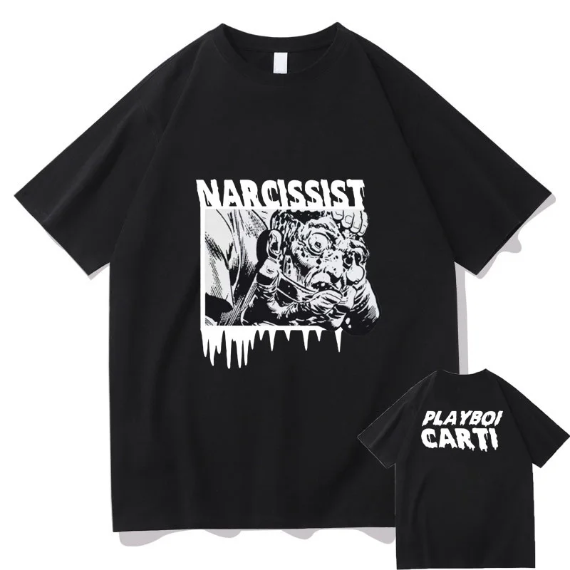Playboi Carti T-shirt Harajuku Print Tshirt Regular Man Plus Size Tops Tee Quality Men 2pac Rap Hip Hop T Shirts Short Sleeve
Playboi Carti T-shirt Harajuku Print Tshirt Regular Man Plus Size Tops Tee Quality Men 2pac Rap Hip Hop T Shirts Short Sleeve