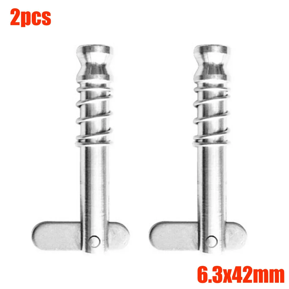 1/4\" 316 Stainless Steel Quick Release Pin For Boat Bimini Top Deck Hinge Quick Release Pin Car Accessories
1/4\" 316 Stainless Steel Quick Release Pin For Boat Bimini Top Deck Hinge Quick Release Pin Car Accessories