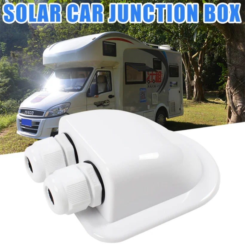 Double Wire Entry Gland Box Solar Panel Roof Wire Entry Gland Box Cable Motorhome White Double Hole RV Yacht Accessories
Double Wire Entry Gland Box Solar Panel Roof Wire Entry Gland Box Cable Motorhome White Double Hole RV Yacht Accessories