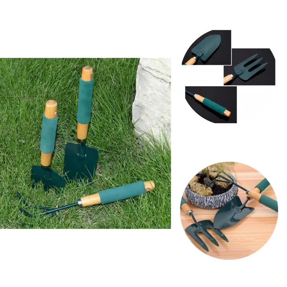 Attractive Garden Fork Durable Anti-deform Sturdy Anti-corrosion Planting Rake Garden Shovel Planting Rake 1 Set
Attractive Garden Fork Durable Anti-deform Sturdy Anti-corrosion Planting Rake Garden Shovel Planting Rake 1 Set