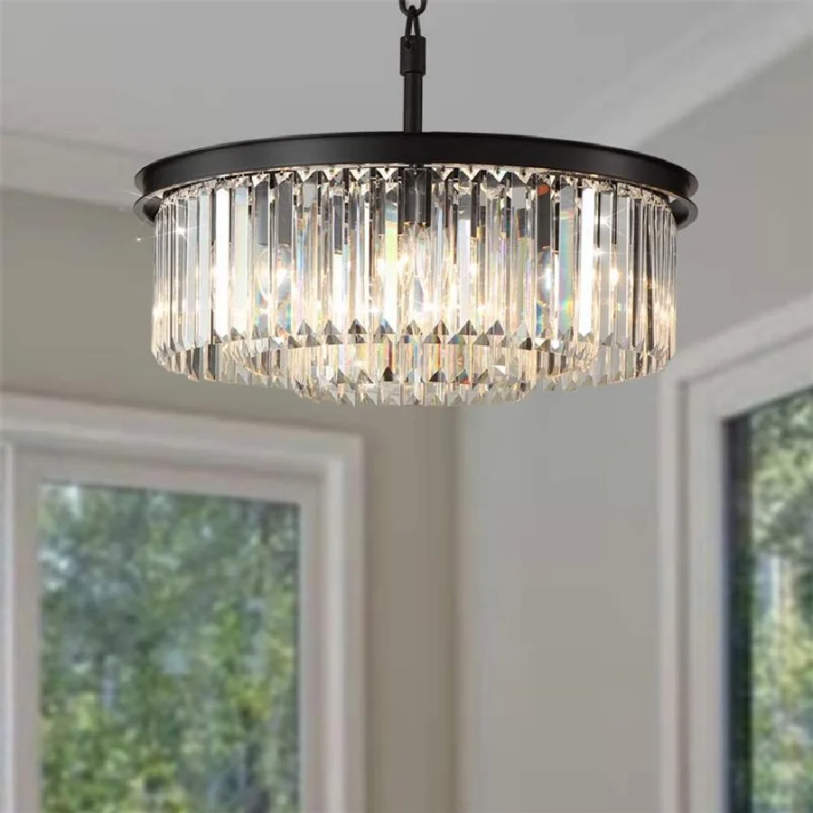Modern Crystal Chandelier Living Room Bedroom Kitchen Nordic Ceiling Lights Home Indoor Lighting Luxurious Decor Hanging Lamp
Modern Crystal Chandelier Living Room Bedroom Kitchen Nordic Ceiling Lights Home Indoor Lighting Luxurious Decor Hanging Lamp
